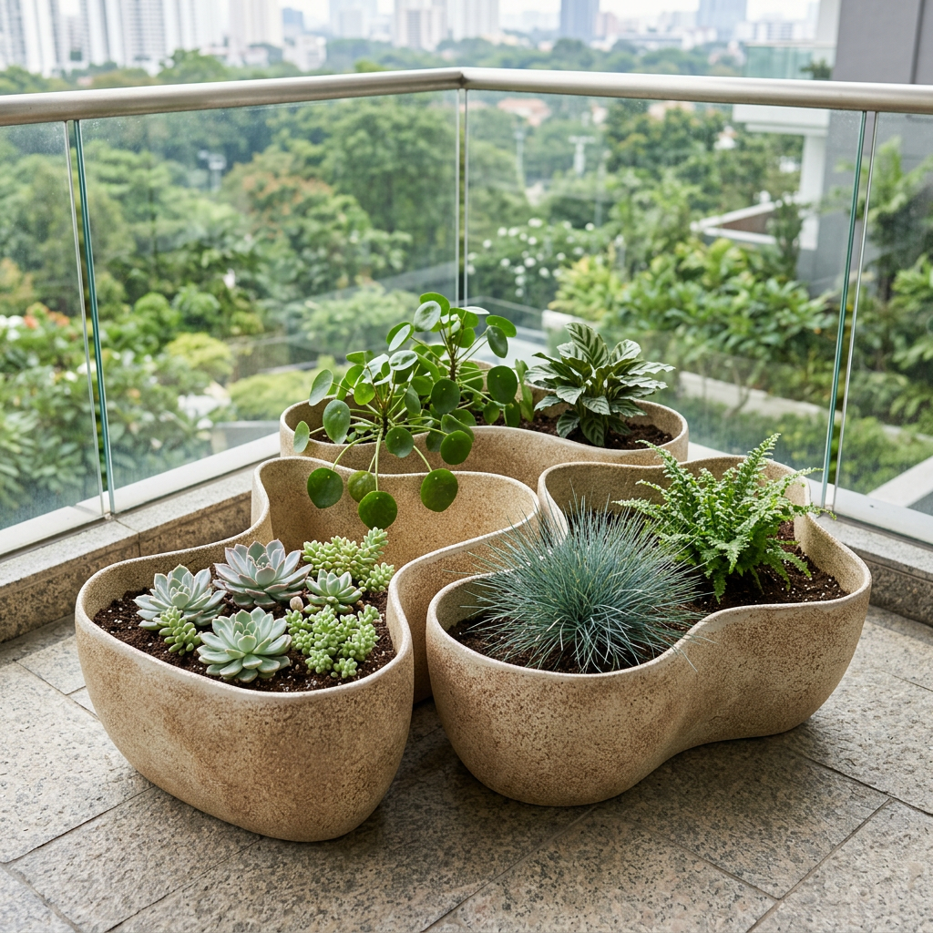 Akira Planters - Set of 3