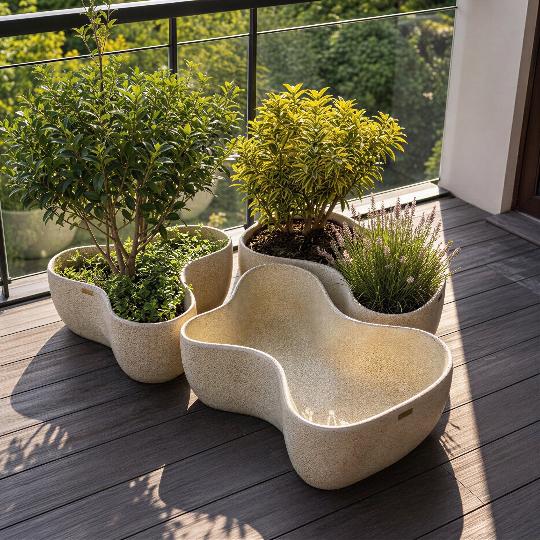 Akira Planters - Set of 3