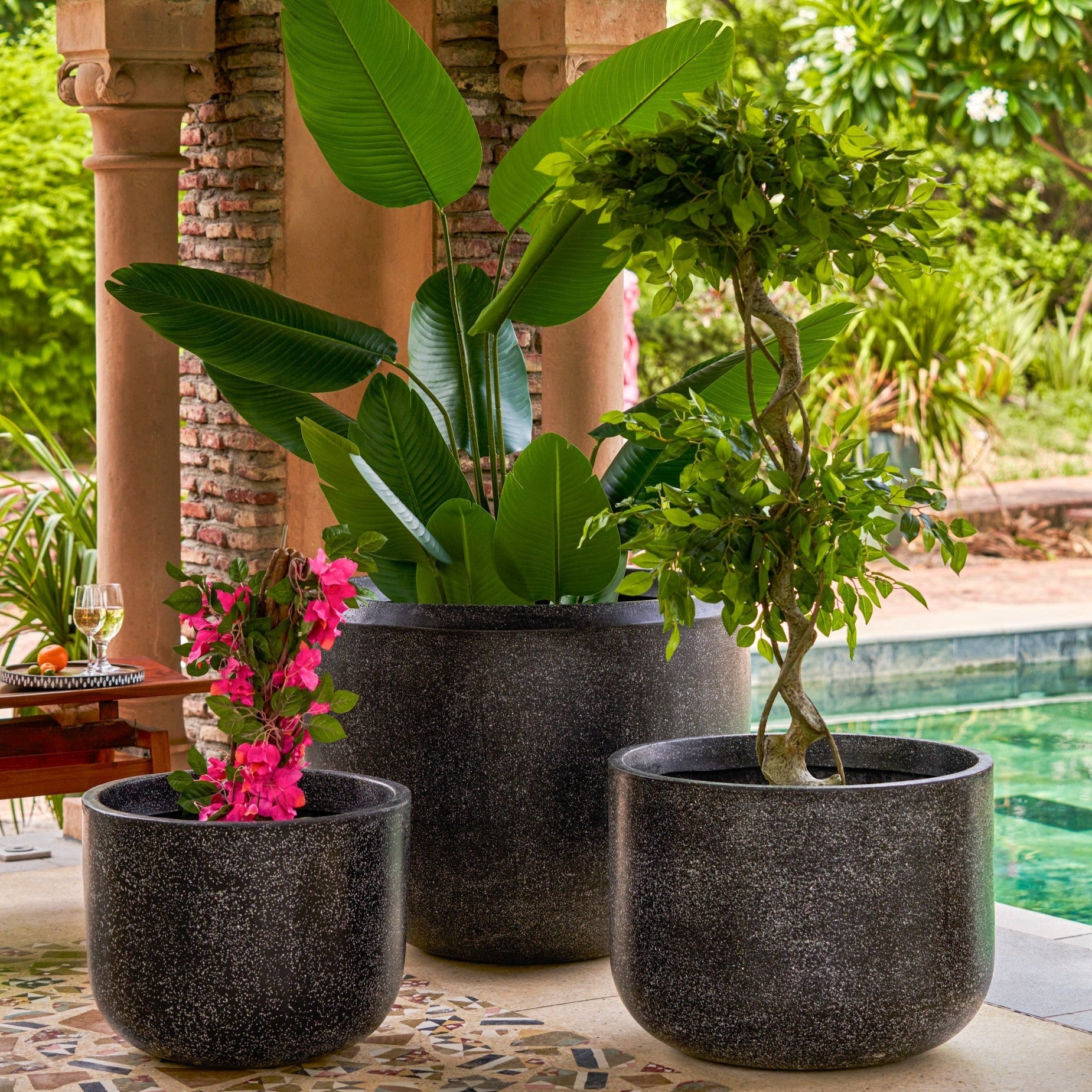 Florence Planter - Set of 3 - Ripples Home