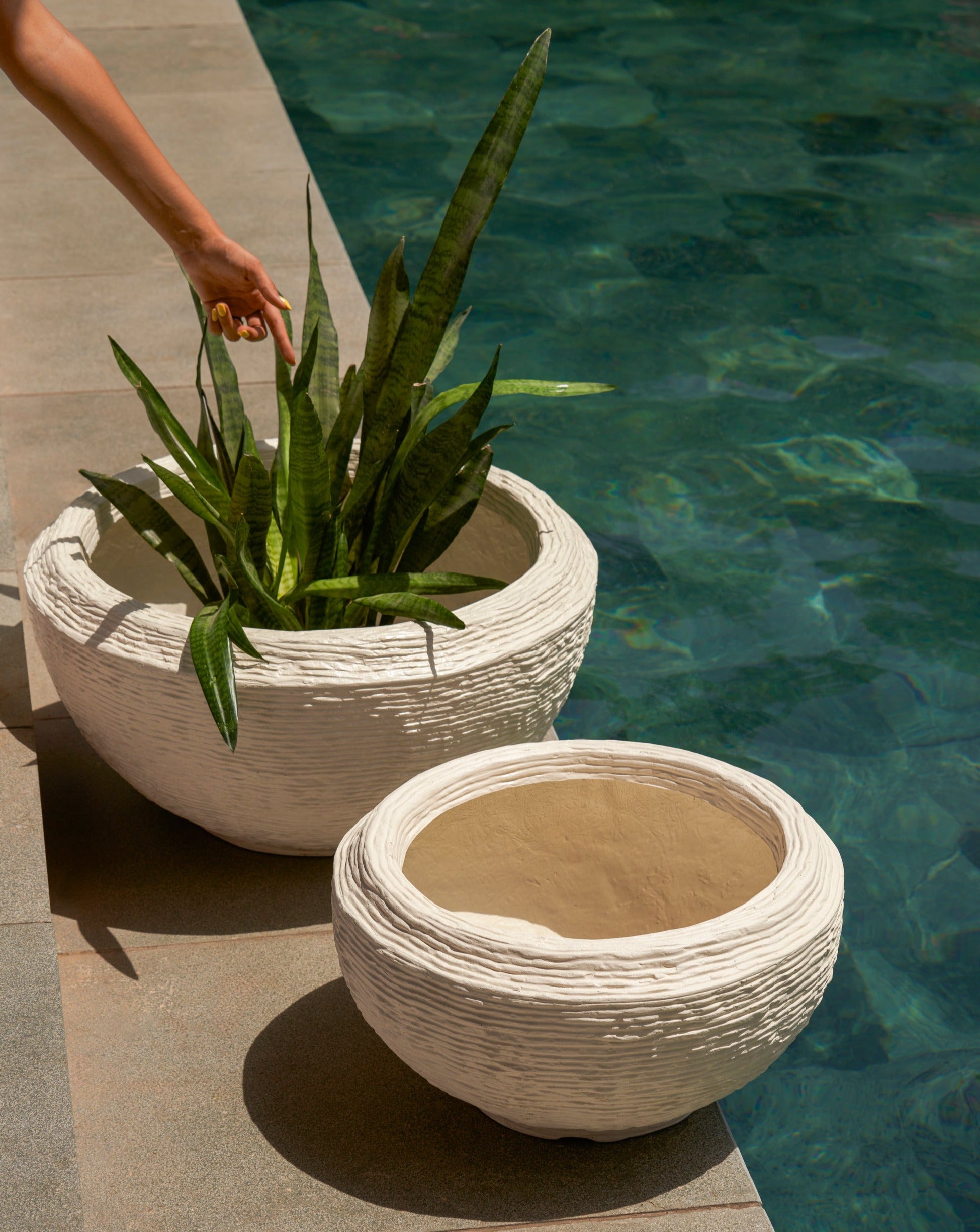 Kiro Planter Bowl - Large - Ripples Home