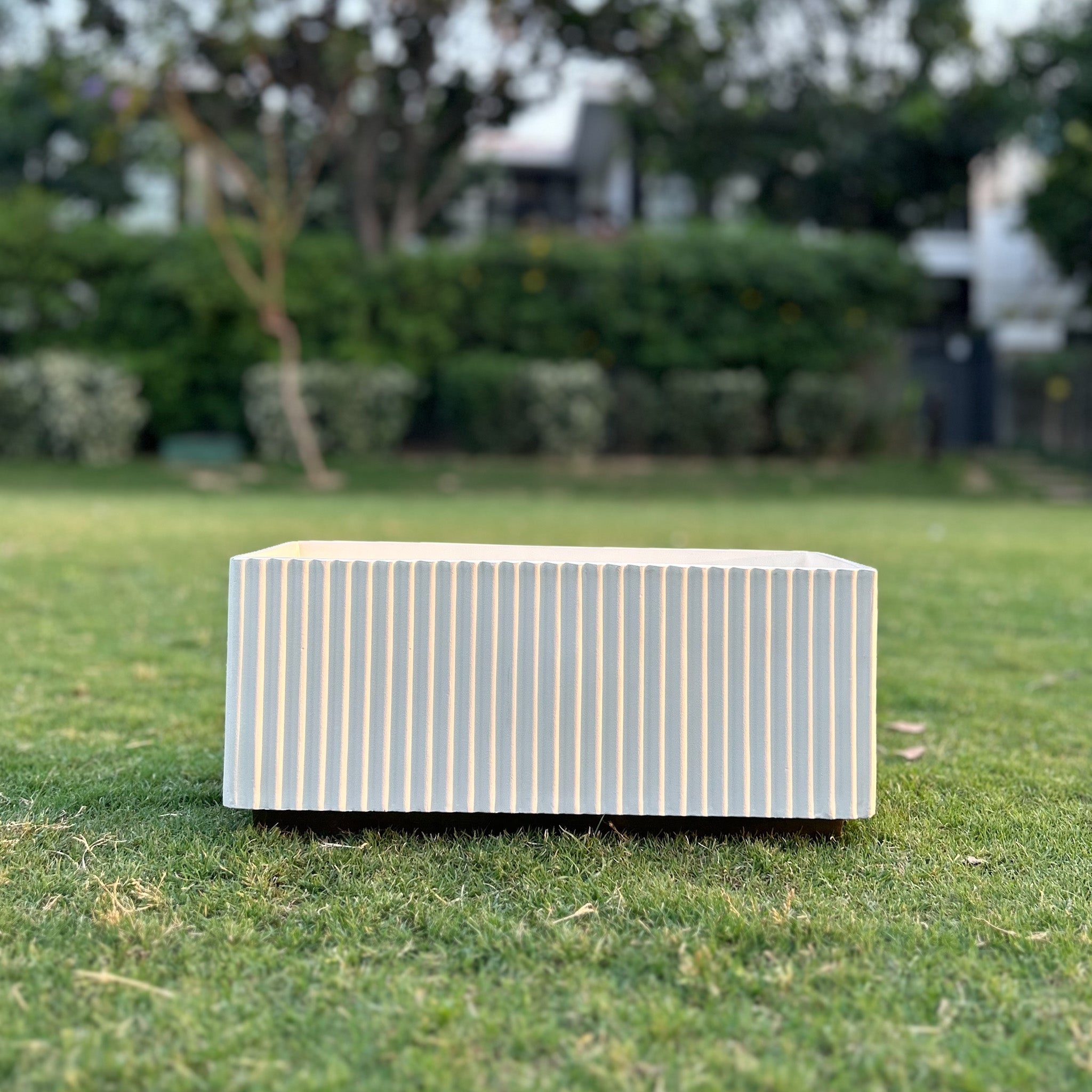 Small Midori Planter Box with Base - Ripples Home