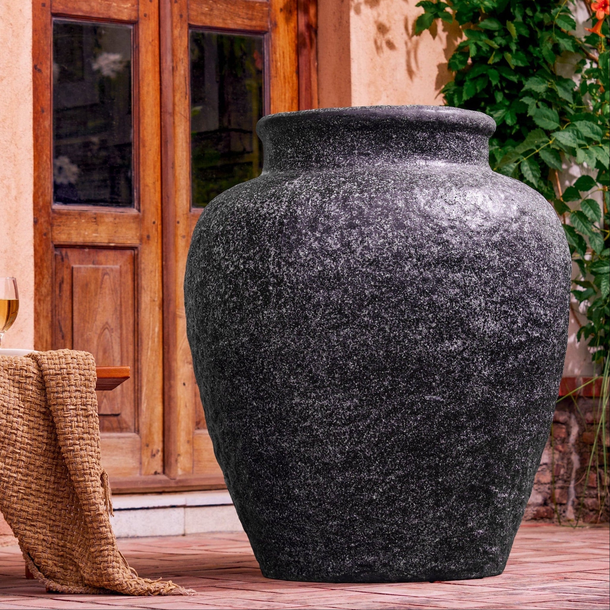 Thor Planter 3’ - Black - Ripples Home