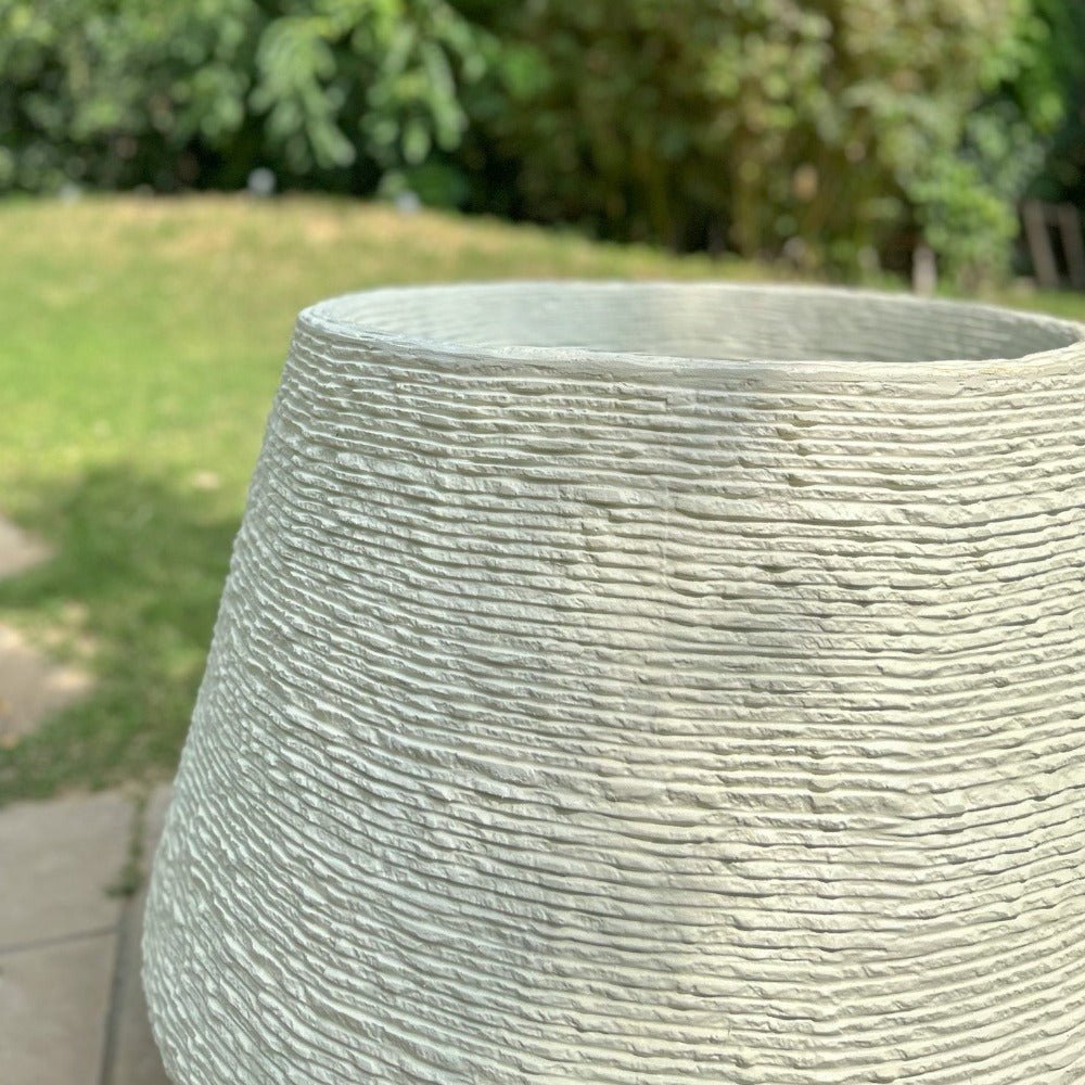 Beige Kai Planter 27" - Ripples Home