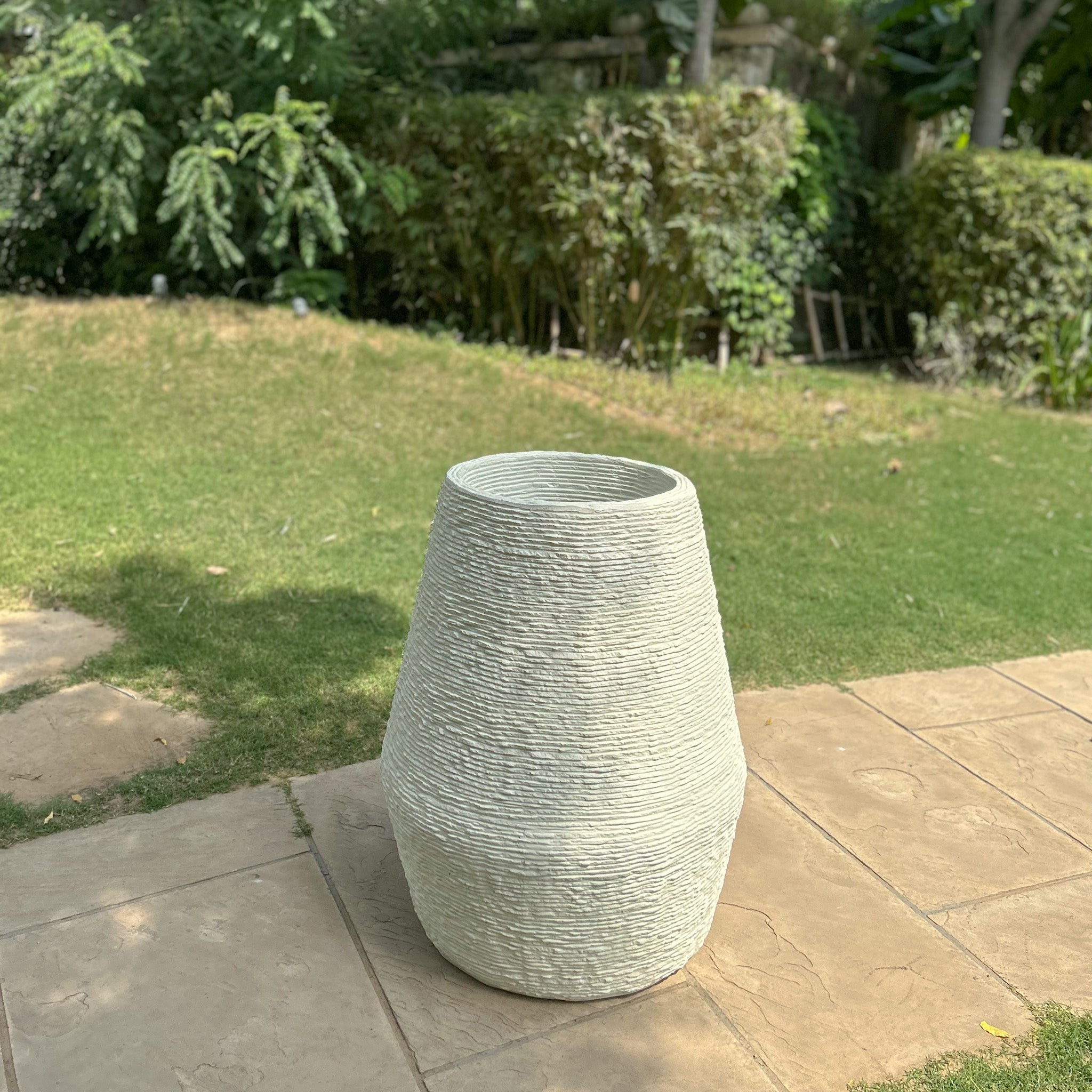 Beige Kai Planter 30" - Ripples Home