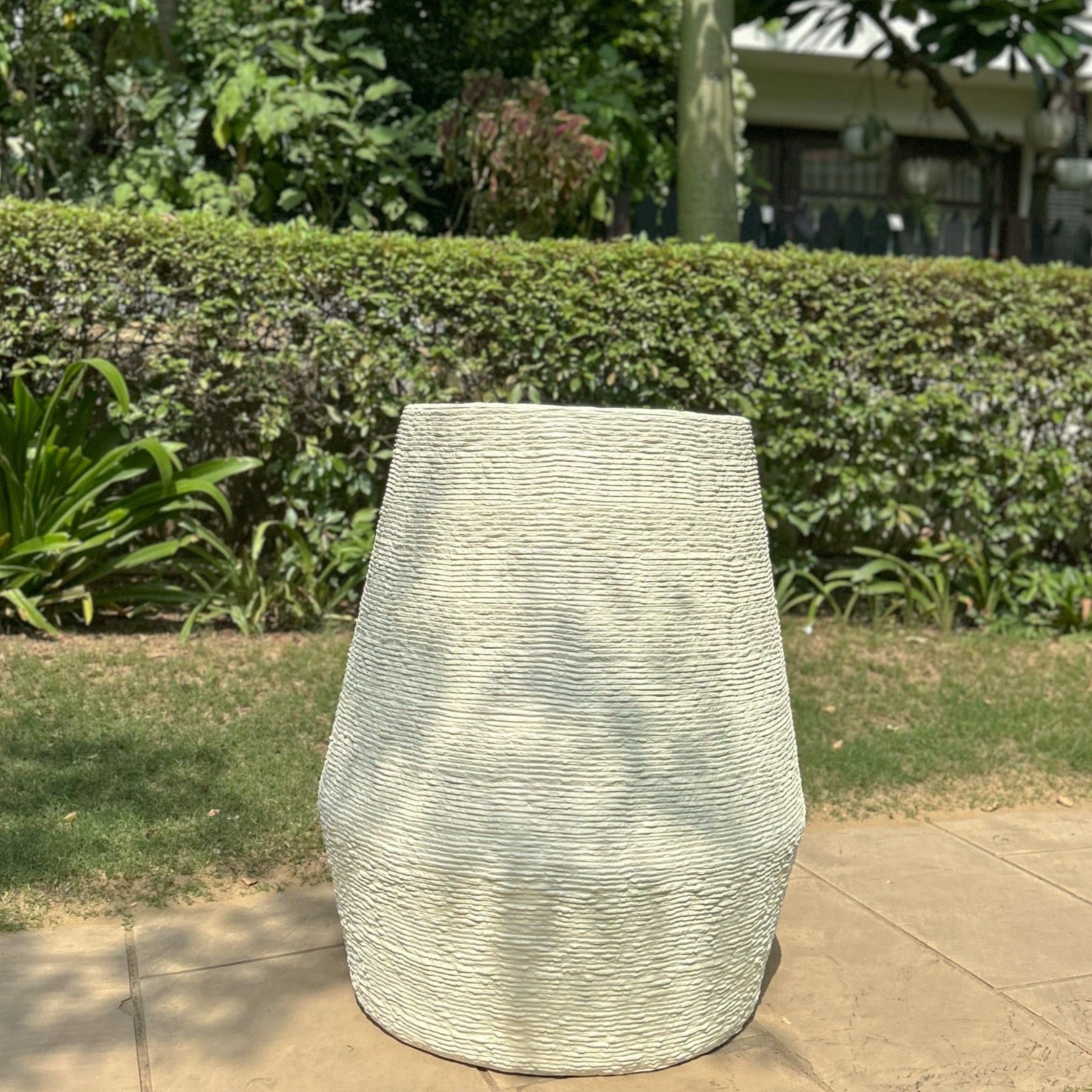 Beige Kai Planter 38" - Ripples Home