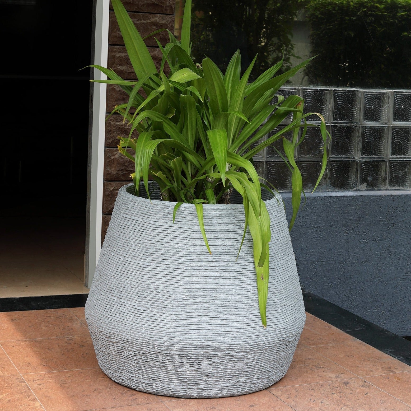 Grey Kai Planter 27" - Ripples Home