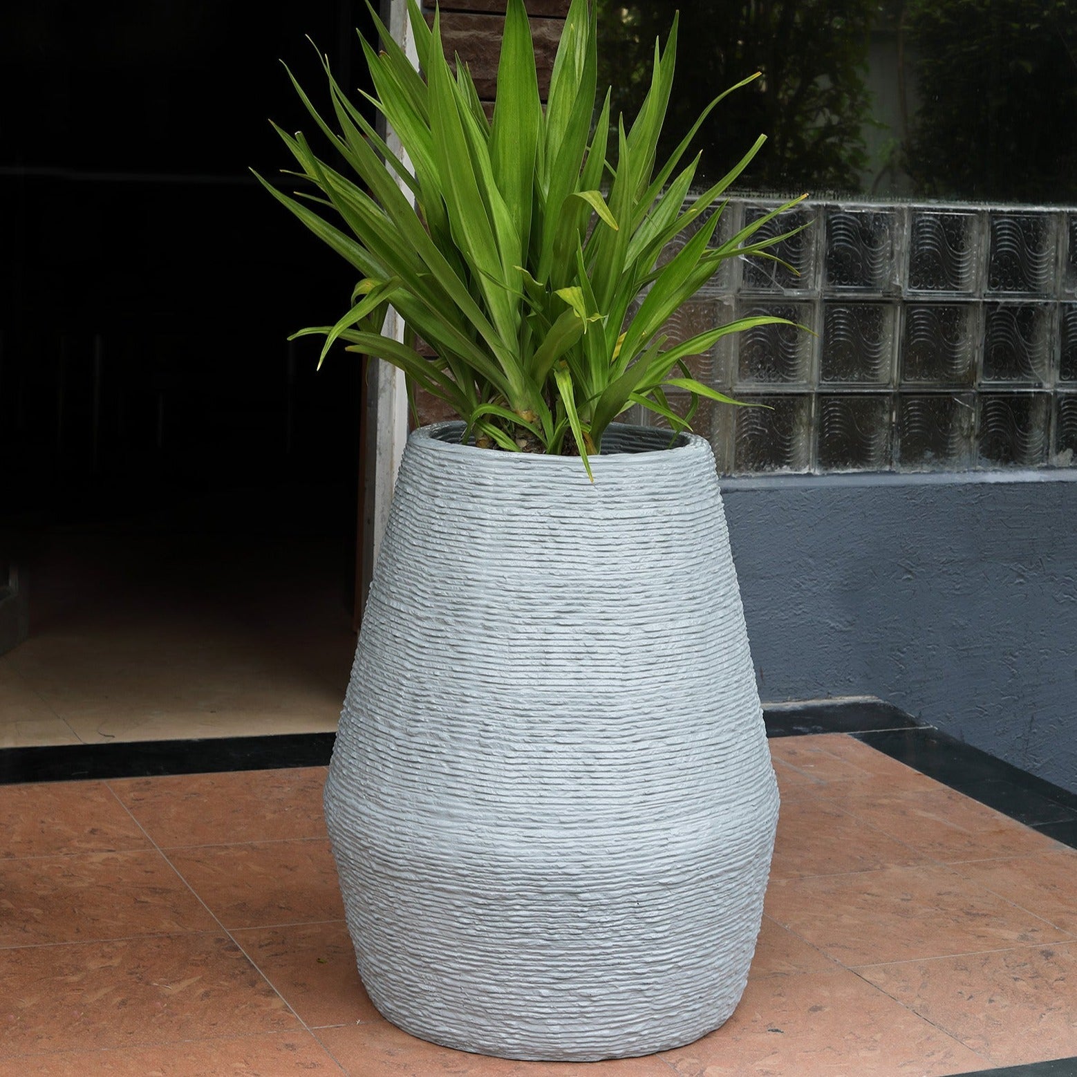 Grey Kai Planter 30" - Ripples Home
