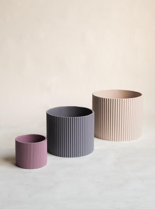 Large Midori Planter With Base.