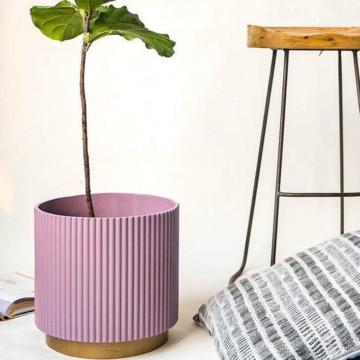 Large Midori Planter With Base.