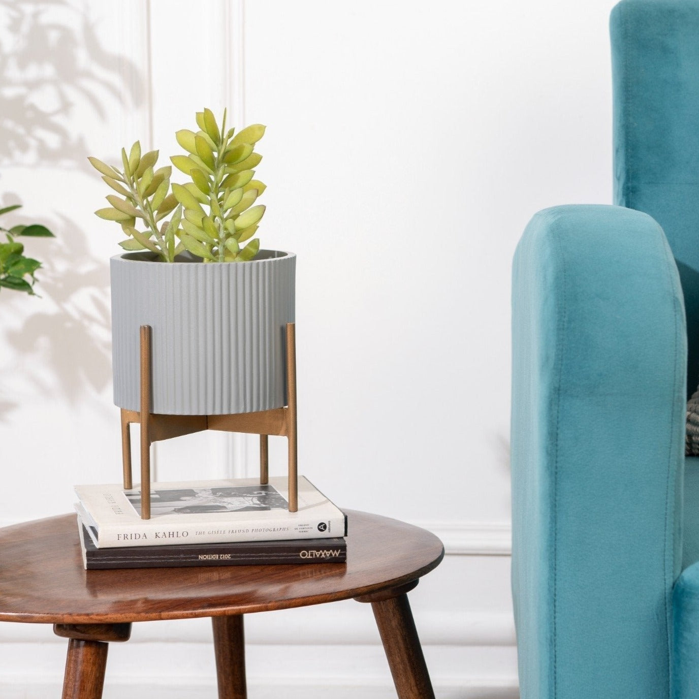 Small Midori Planter With Stand - Ripples Home