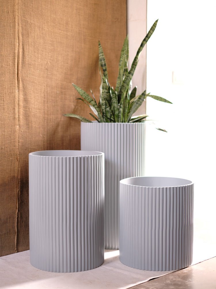 XL Midori Planter Tall - Ripples Home