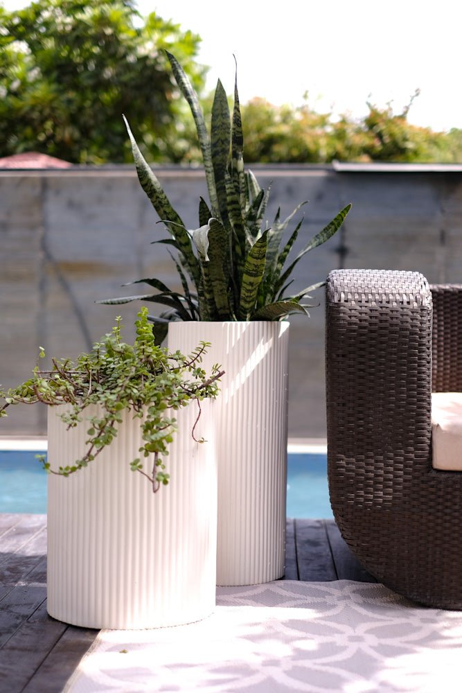 XL Midori Planter Tall - Ripples Home