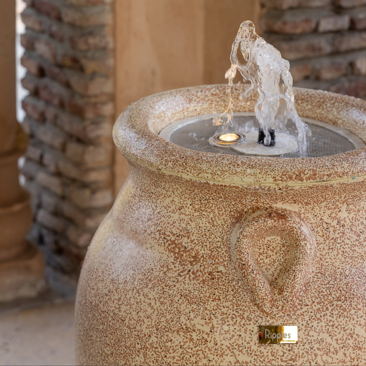 Amalfi Fountain Small - Beige - Ripples Home