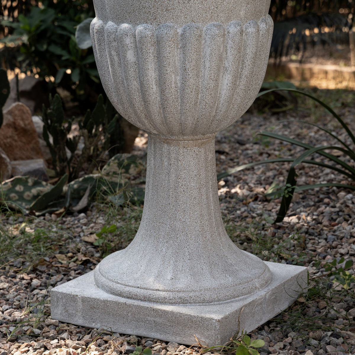 Lutyens Planter Urn in Light Grey - Ripples Home