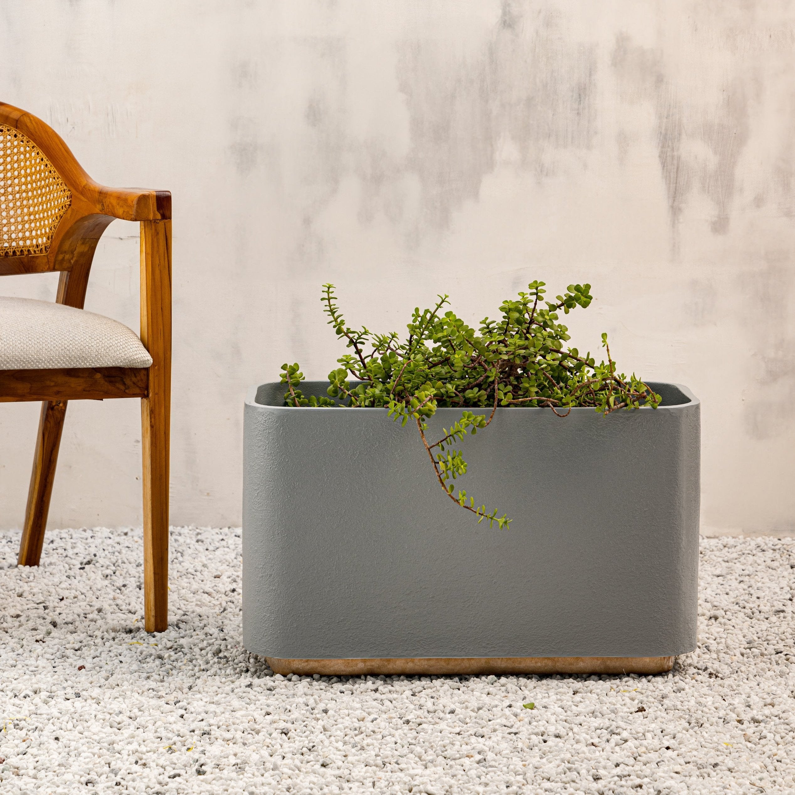 Noah Planter Box - Grey - Ripples Home