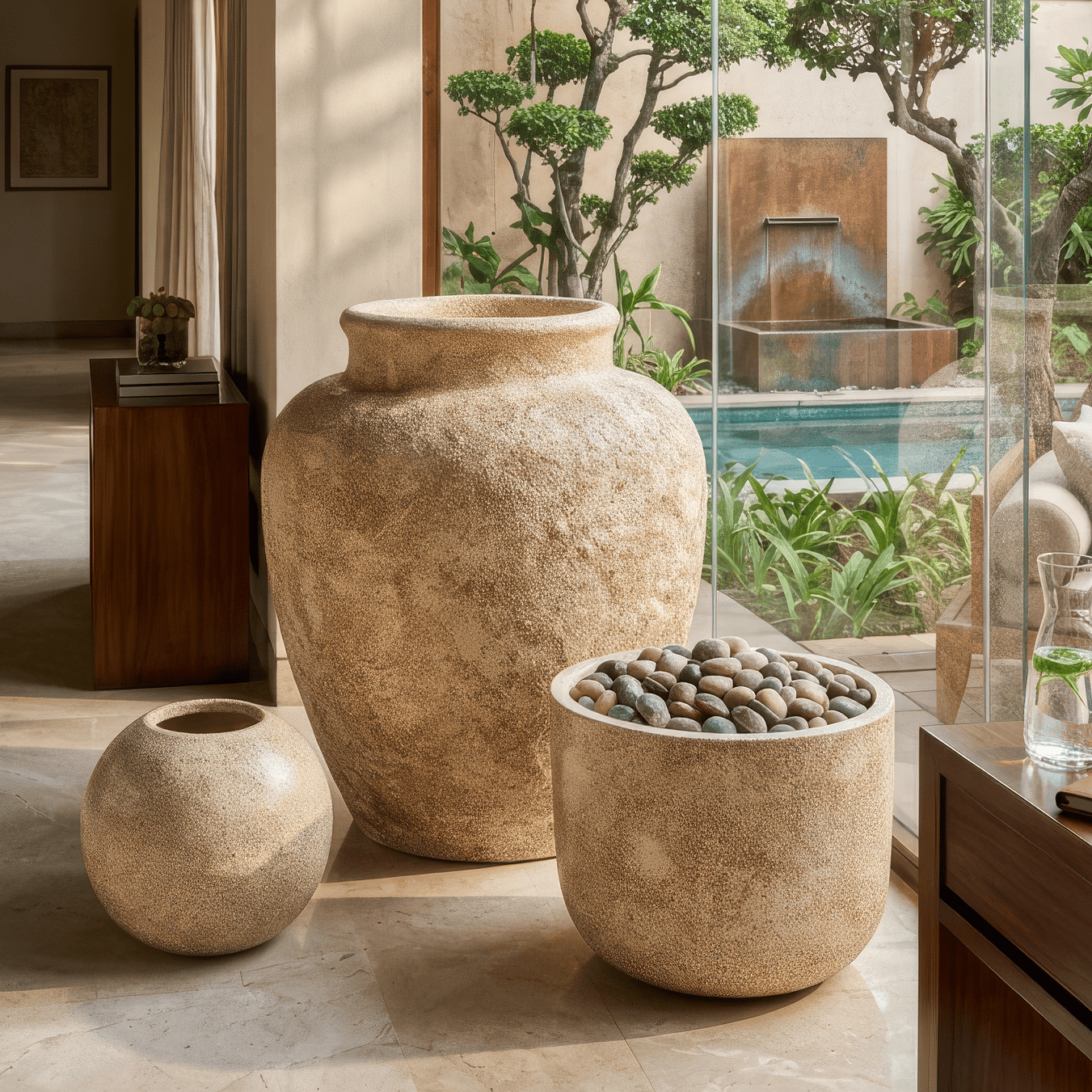 Thor & Florence Bundle (Set of 3 Planters) - Ripples Home