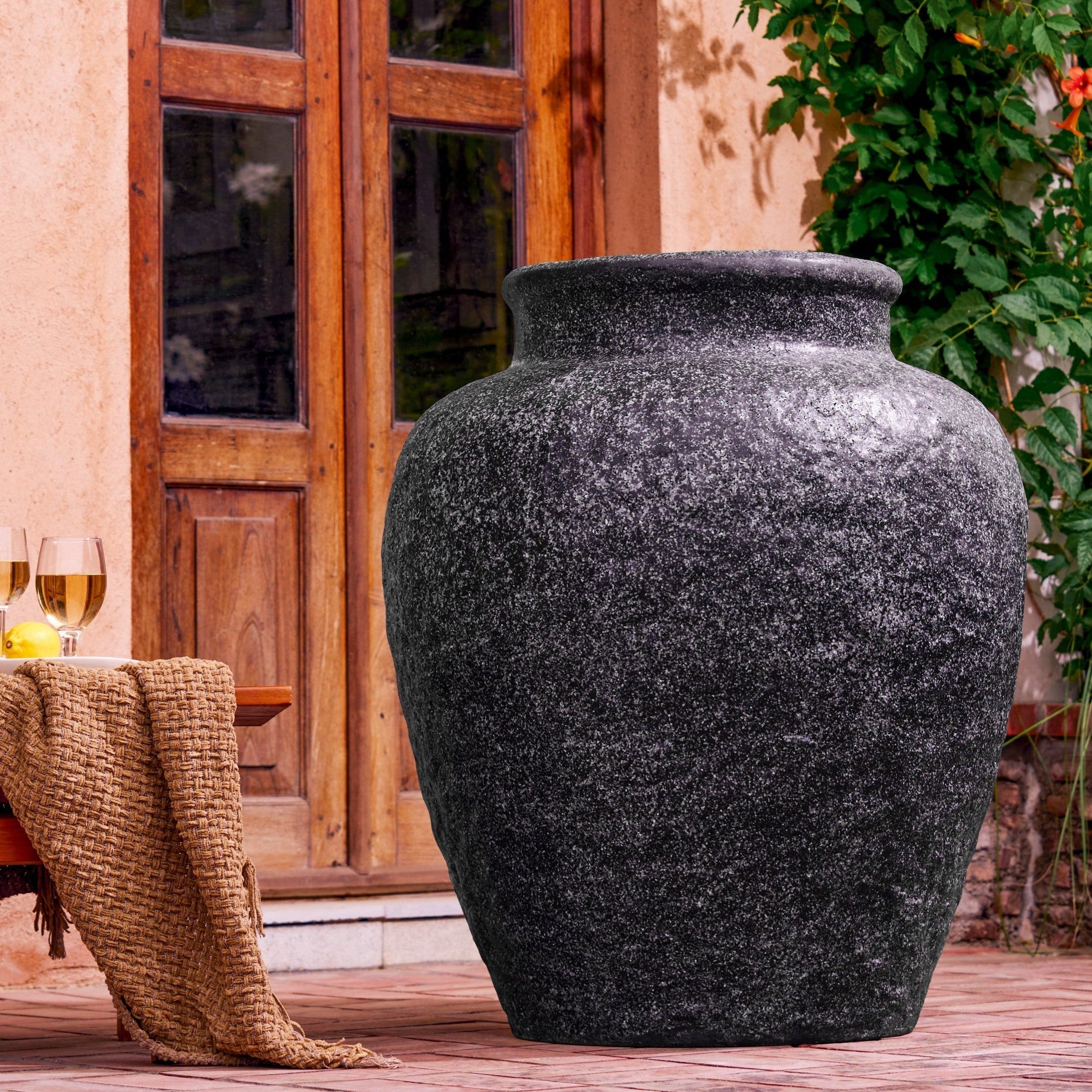 Thor Planter 3’ - Black - Ripples Home