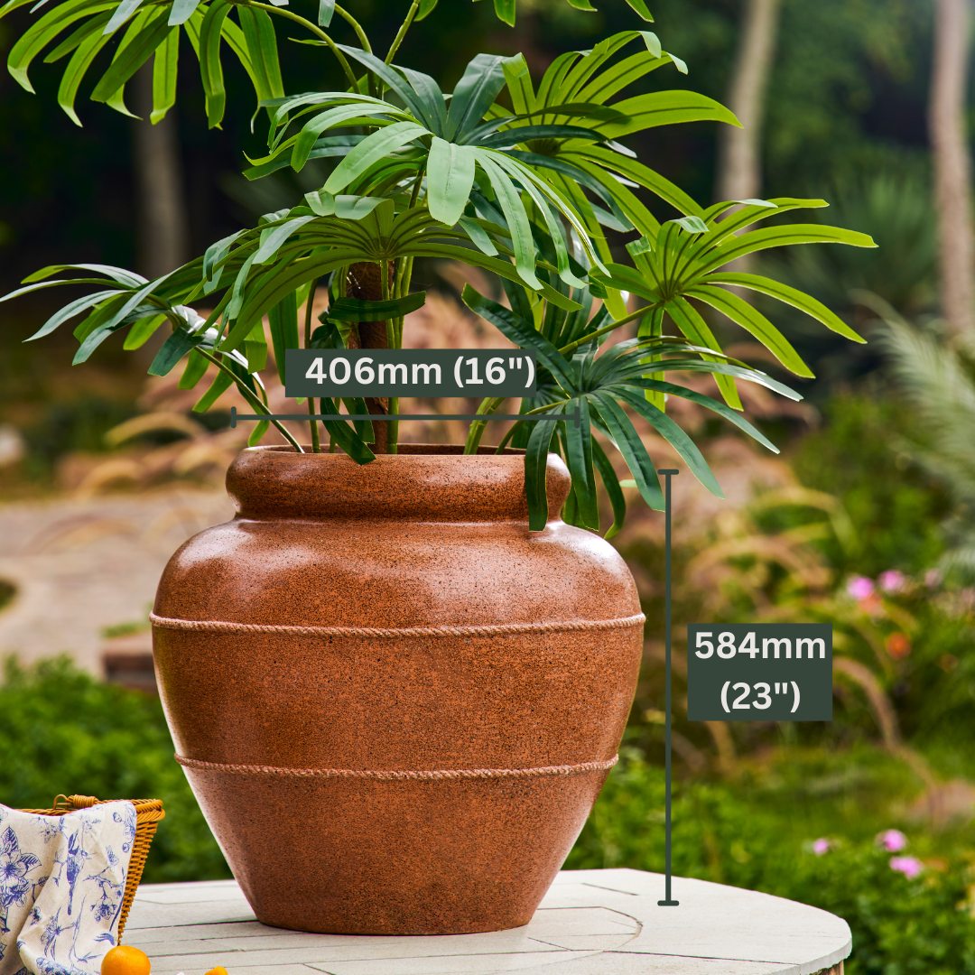 Tuscany Planter Large - Terracotta - Ripples Home