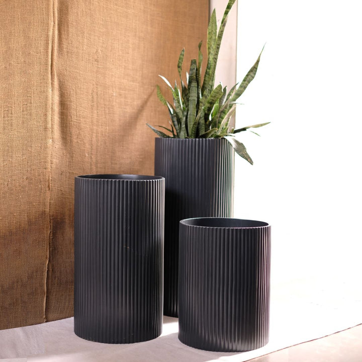 Large Midori Planter Tall - Ripples Home