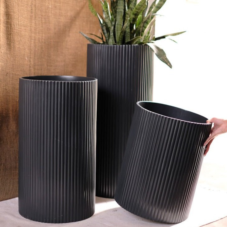 Large Midori Planter Tall - Ripples Home